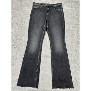 L'Agence Black Flared Jeans
